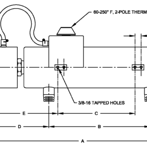 2″ & 2½” NPT Screw Plug Circulation Heater
